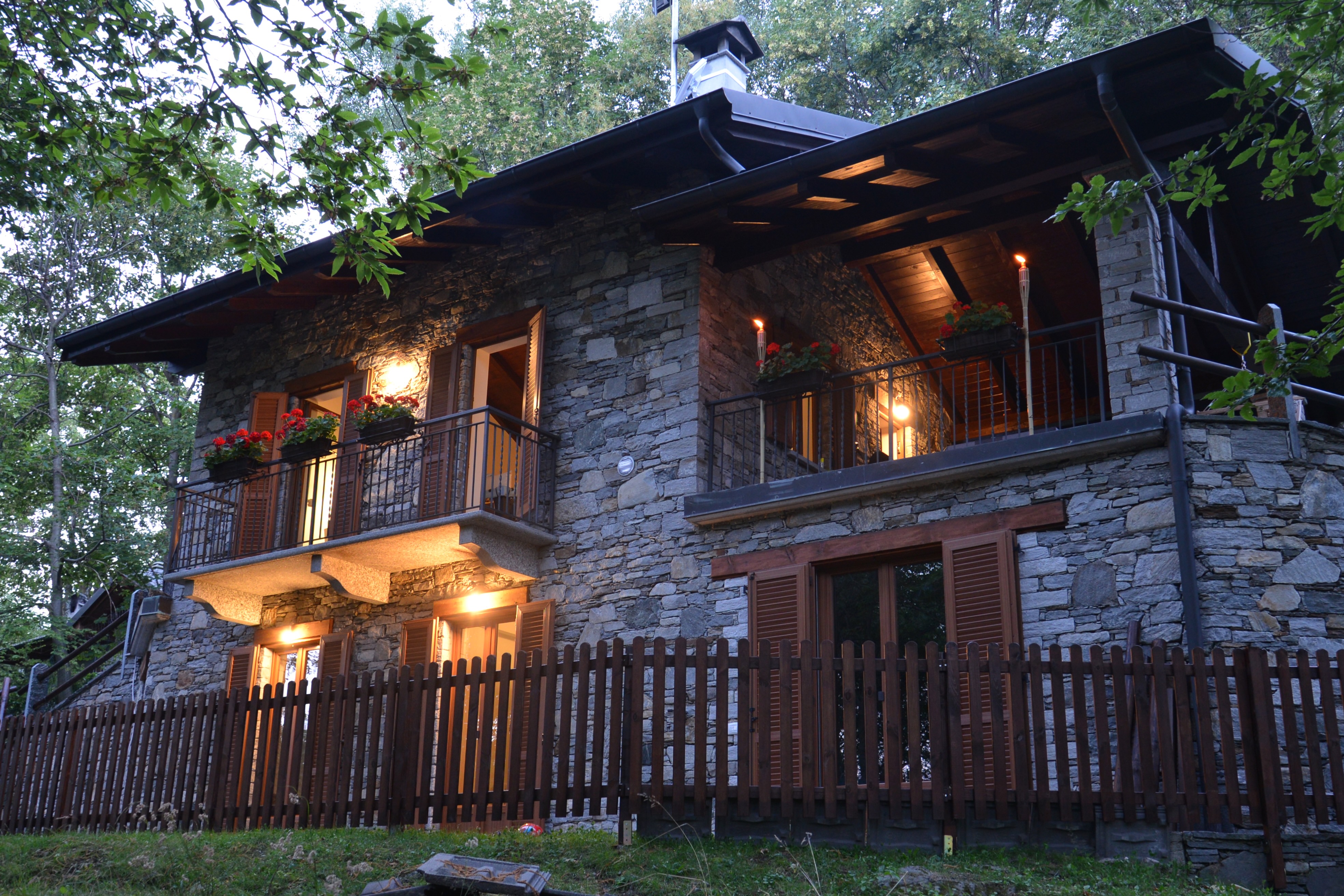 Esterno dello chalet